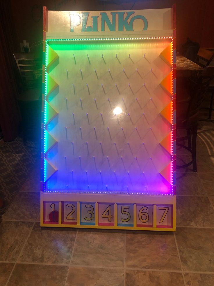 Tablero Plinko LED